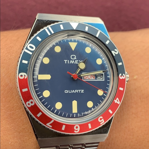 SOLD***Timex Q Reissue Pepsi***SOLD - Picture 2 of 6